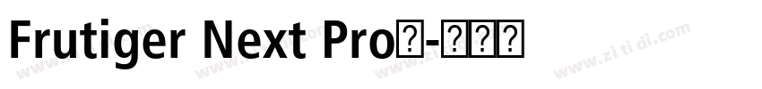 Frutiger Next Pro大字体转换 Frutiger Next Pro大字体转换